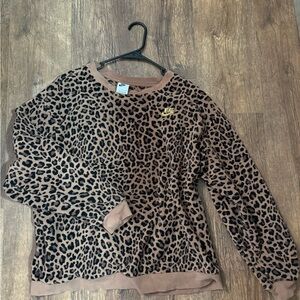 Nike Cheetah Print Pullover